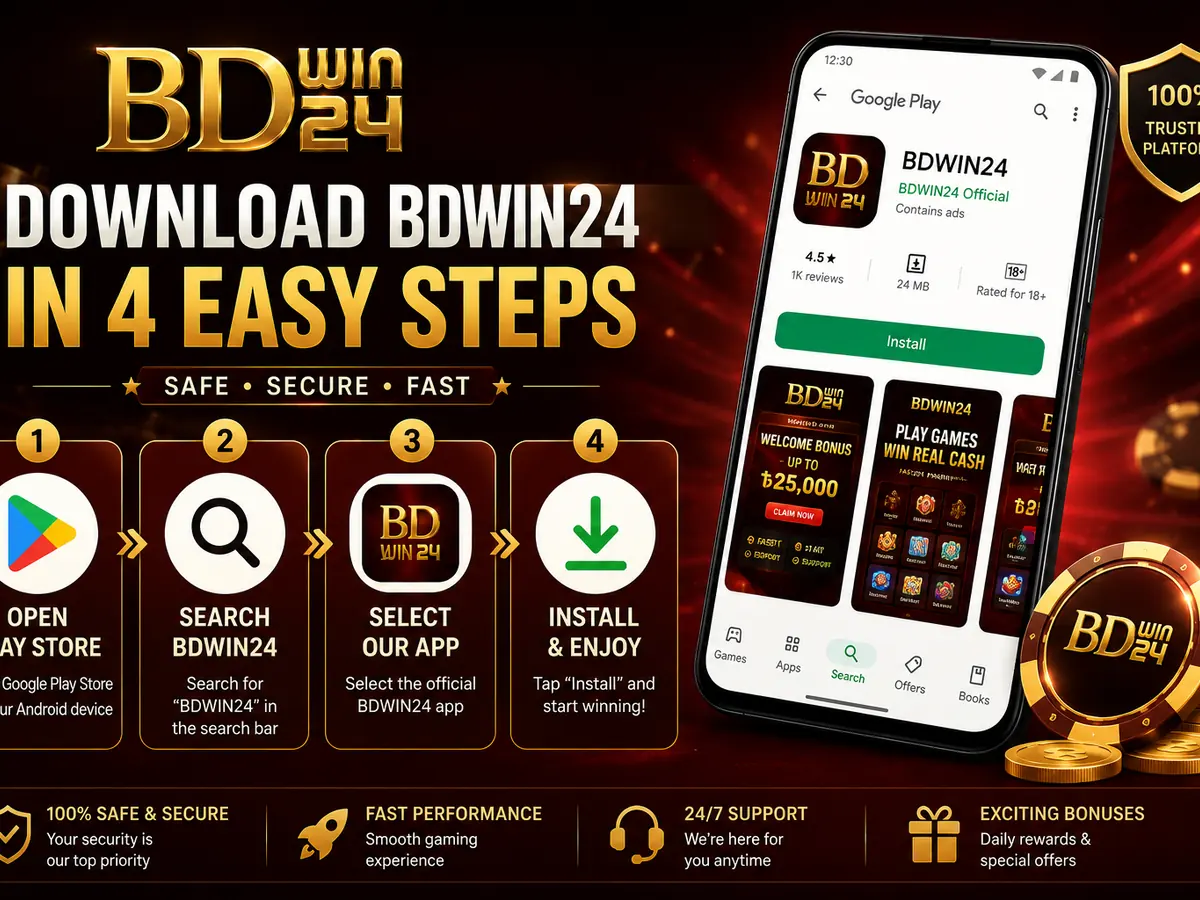 BDWIN24 Android app interface and features